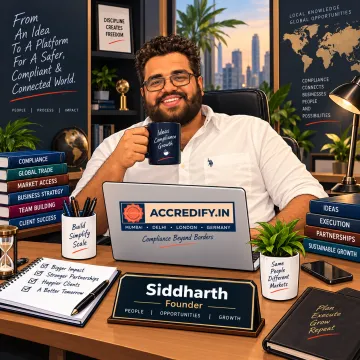 Siddharth Virmani, Partner at Accredify.in